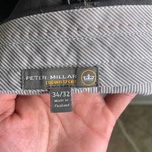 Peter Millar gray dress pants size 34x32